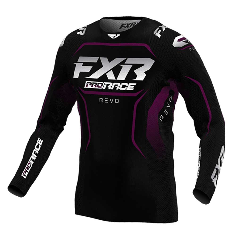 FXR Revo Motocross Jersey Plum 25
