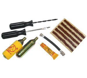 Tubeless Tyre Repair Kit With Gas