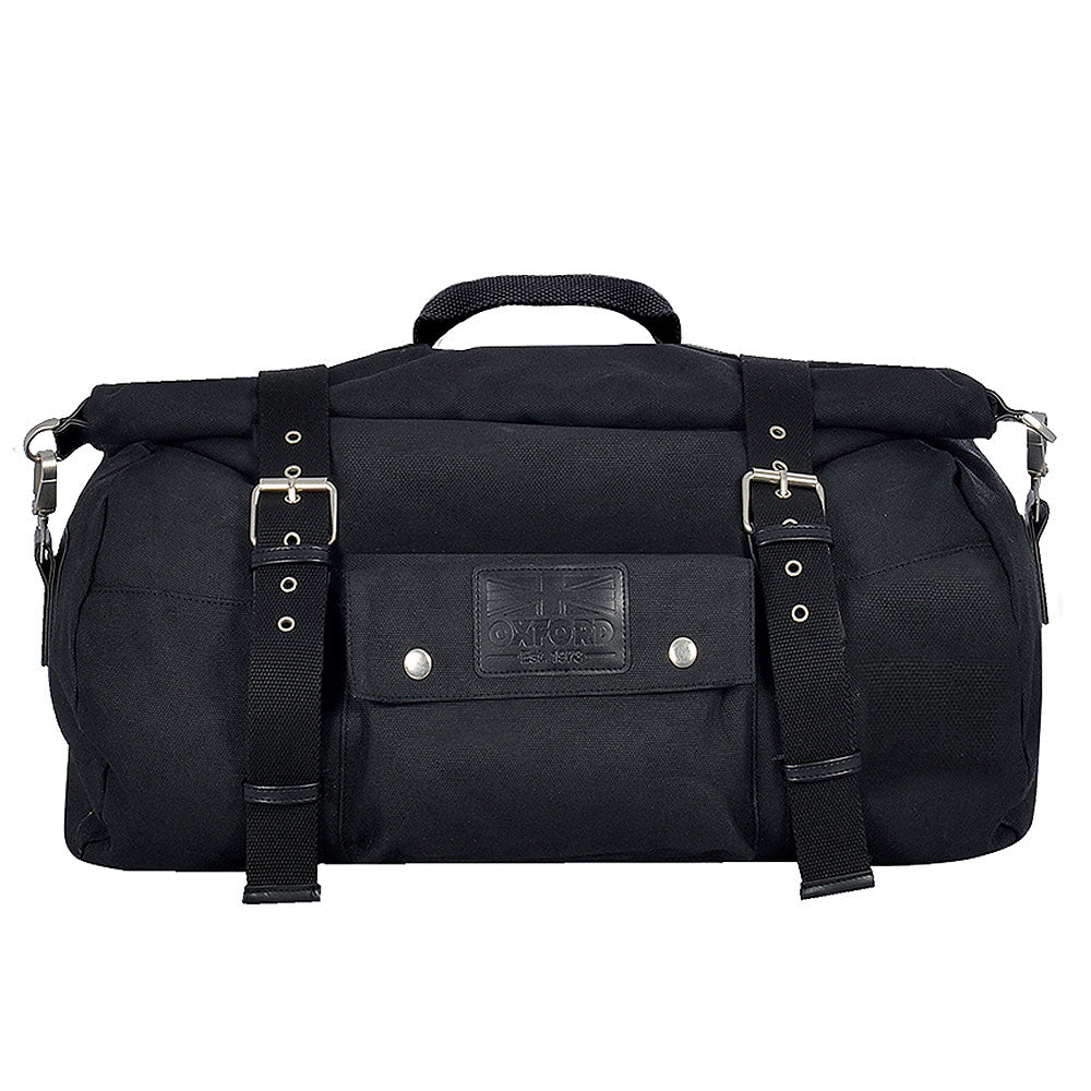 Oxford Heritage Roll Bag Black 20L