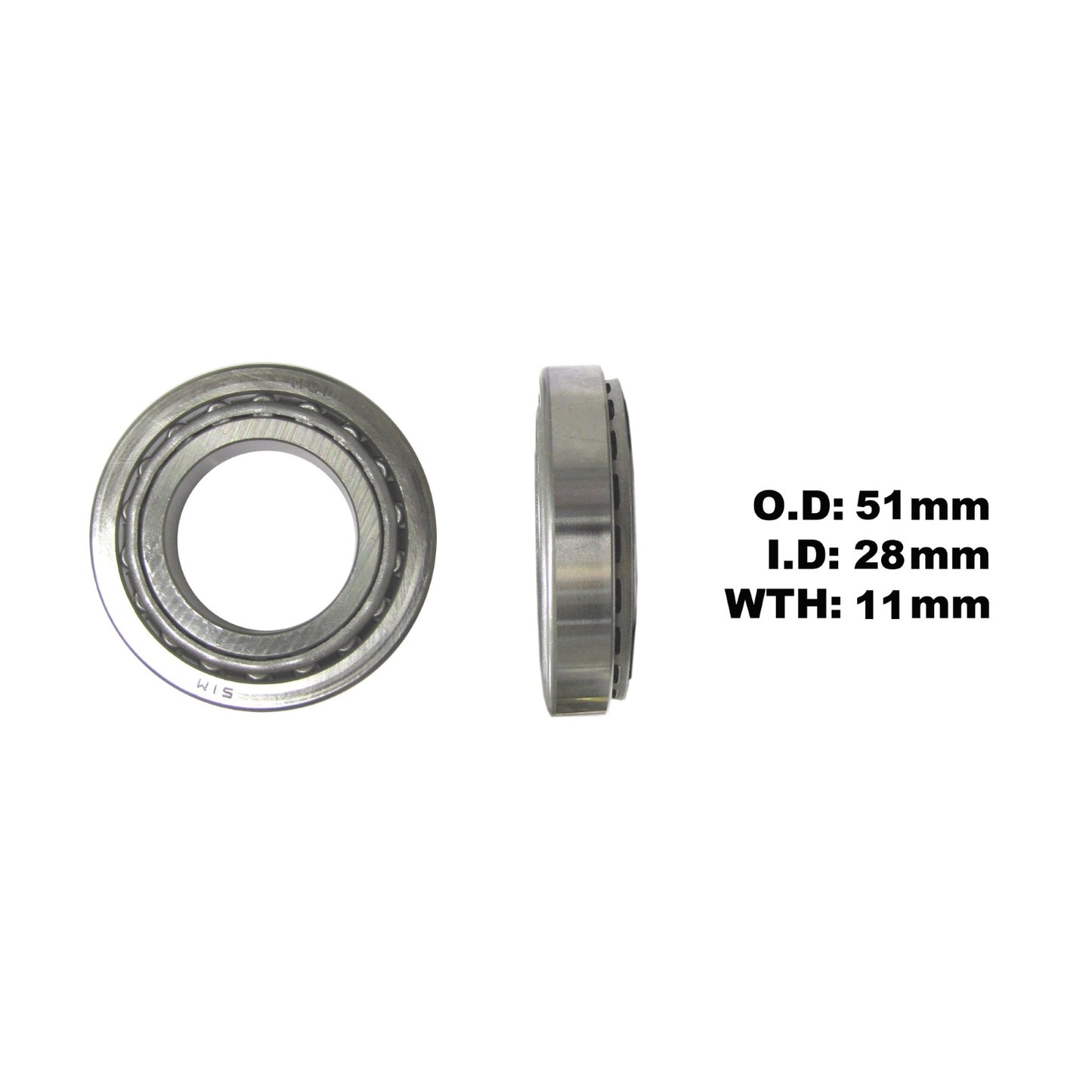 Taper Bearing 28x51x11mm 325103