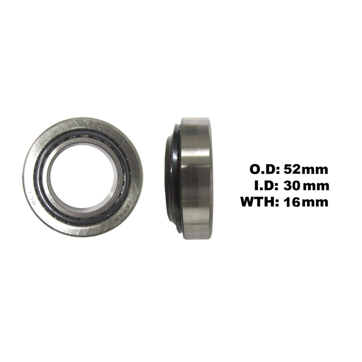 Taper Bearing 30x52x16mm 325207