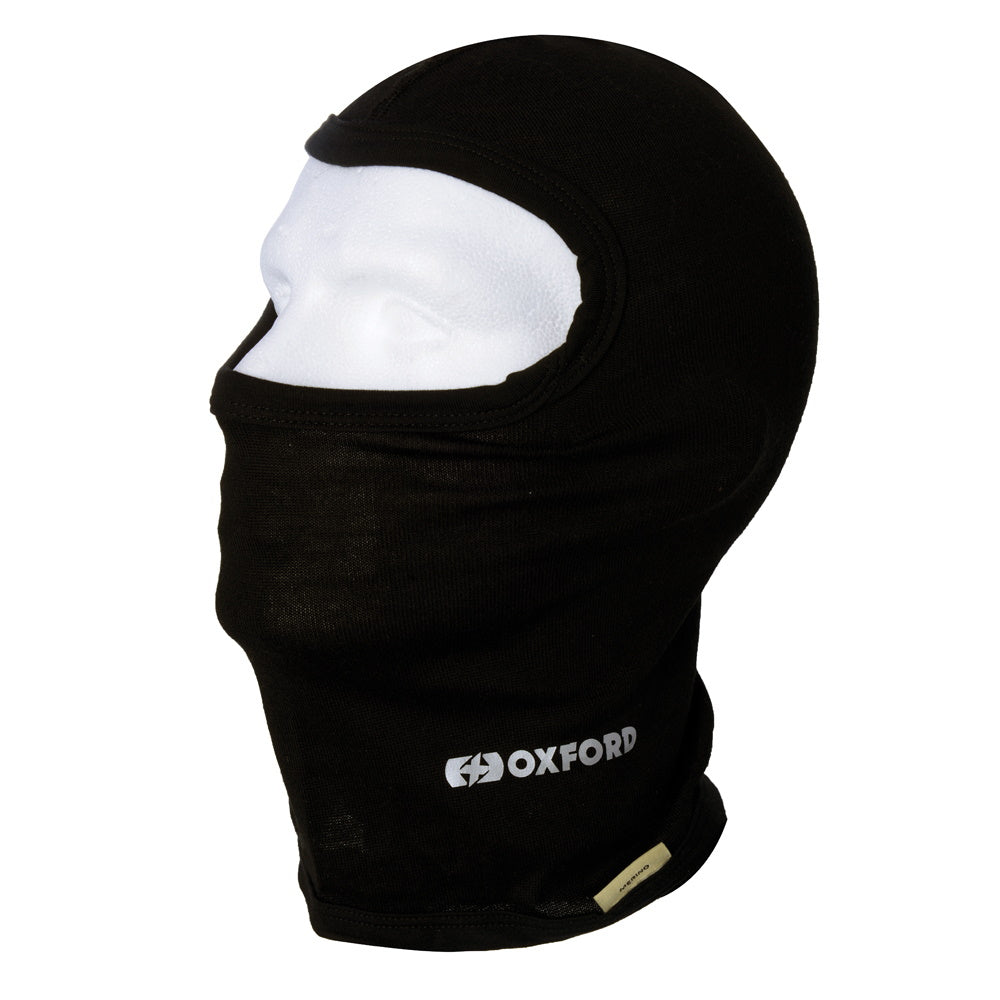 Oxford Deluxe Balaclava Merino Black