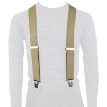 Oxford Riggers Braces Khaki