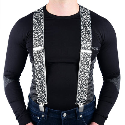 Oxford Riggers Braces Skulls