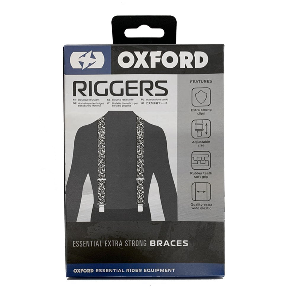 Oxford Riggers Braces Skulls