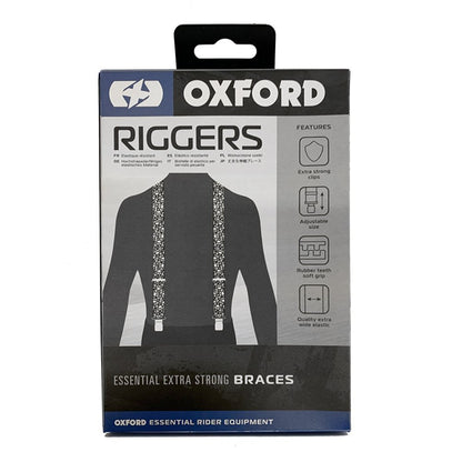 Oxford Riggers Braces Skulls