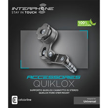 Interphone Universal Quiklox Forkstem Mount