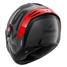 Shark Spartan RS Carbon Shawn DOS Red Grey Full Face Helmet