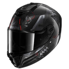 Shark Spartan RS Carbon XBot Black Anthracite Red Full Face Helmet