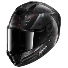 Shark Spartan RS Carbon XBot Black Anthracite Red Full Face Helmet