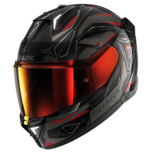 Shark Skwal I3 Linik KAR Black grey Red Full Face Crash Helmet