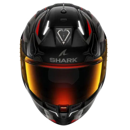 Shark Skwal I3 Linik KAR Black grey Red Full Face Crash Helmet