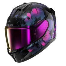 Shark D-Skwal 3 Mayfer KVX Black Purple Blue Full face Helmet