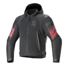 Alpinestars Zaca Air Venom Waterproof Jacket Black Bright Red