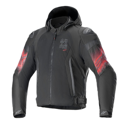 Alpinestars Zaca Air Venom Waterproof Jacket Black Bright Red