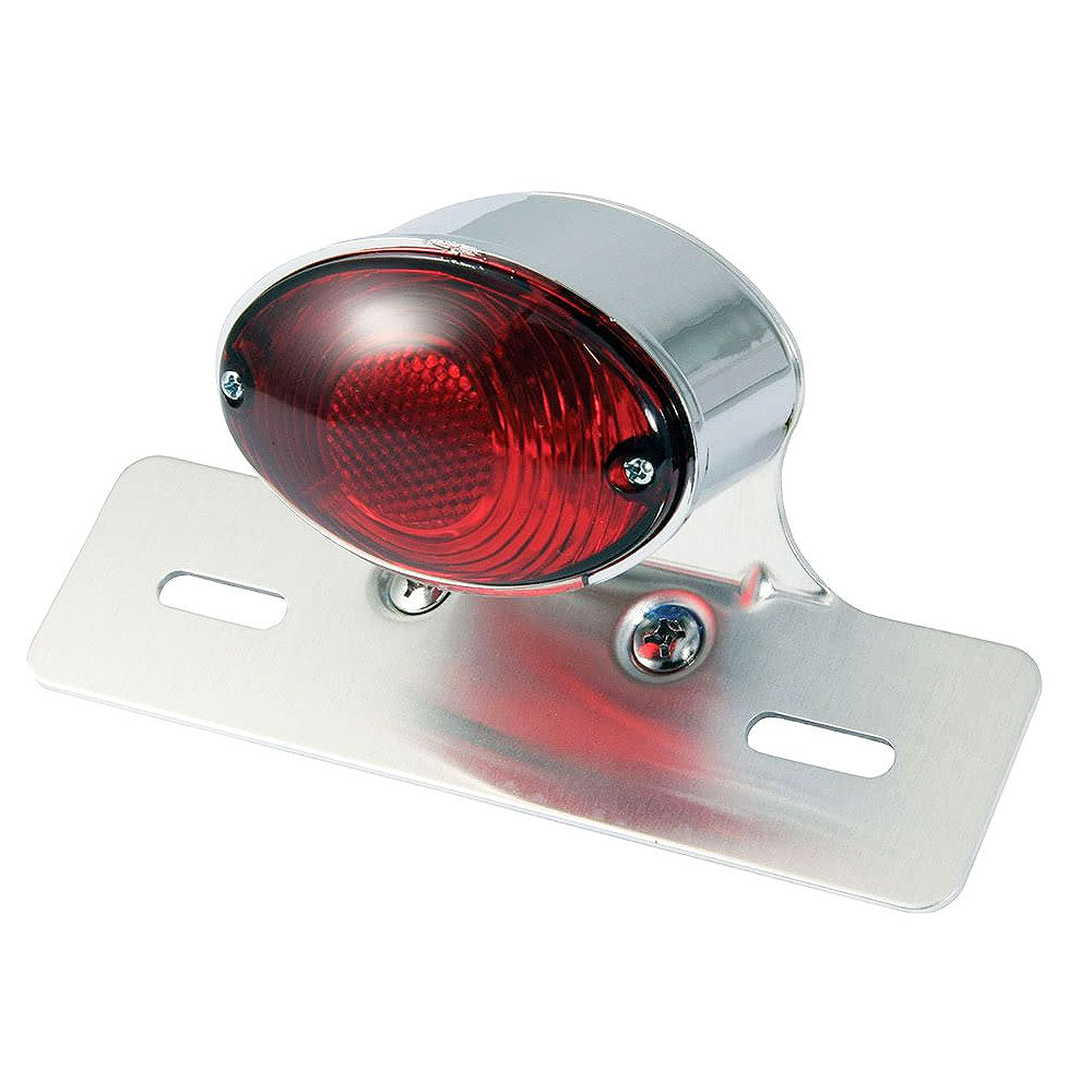 Oval Single Tail Light With Bracket
