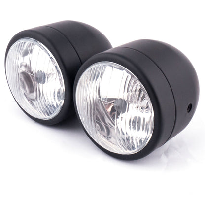 Twin Headlight Set Black