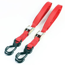 Tie Downs Pair Red
