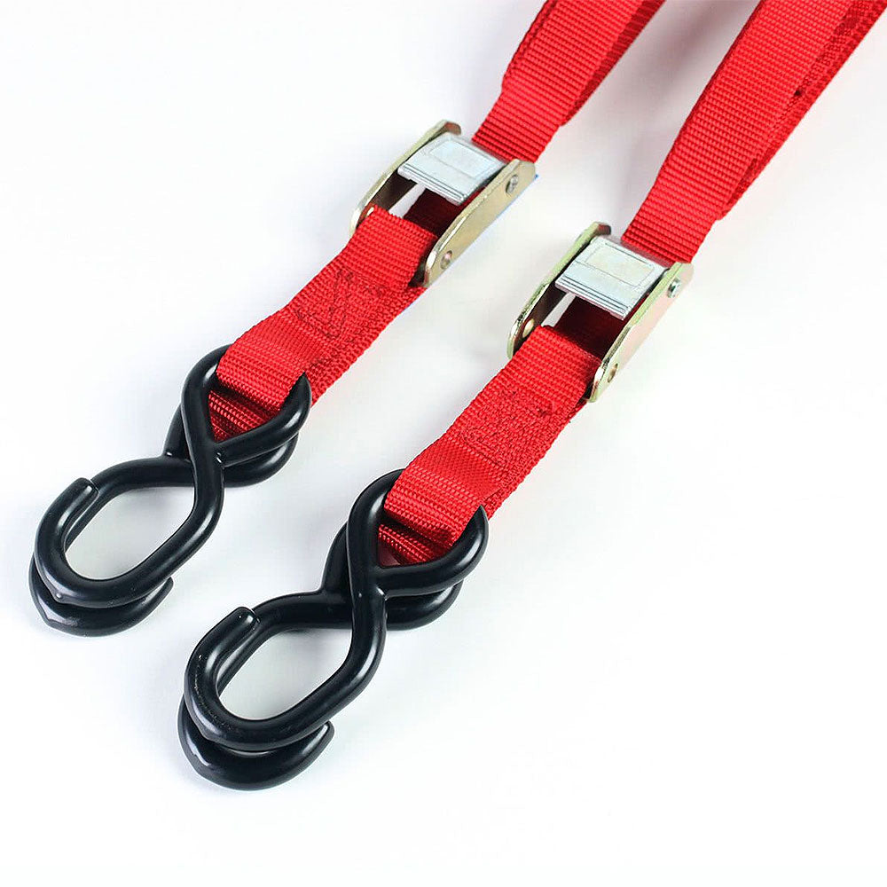 Tie Downs Pair Red