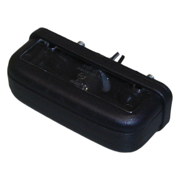 Uni Number Plate Light Black