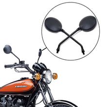 Z900 Style Mirror Black Pair