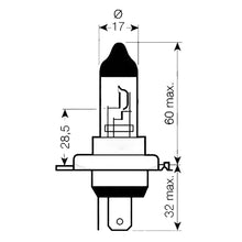 12v 60/55w P43T Halogen