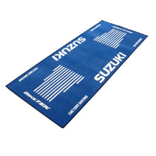 Biketek Garage Mat Series 3 Suzuki Logo