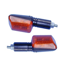 Mini Long Stem Indicators Black/Amber