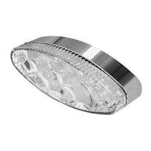 Tribe LED Tail Light Chrome Base 120x45mm