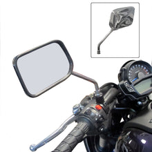 Utah 10mm Rectangular Mirrors Chrome Pair