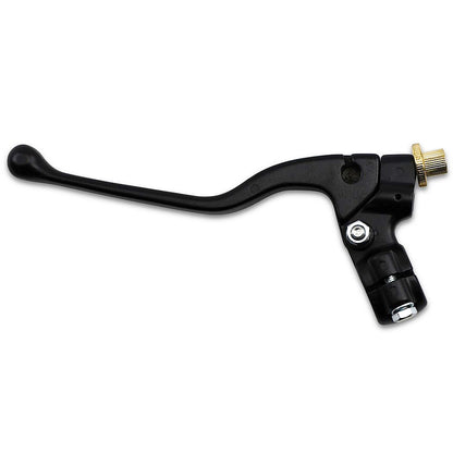 Black Brake & Clutch Lever Assemblies with Mirror Mounts