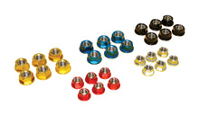 Sprocket Nuts 10mm Blue 6Pack