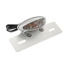 LED Cyclops Rear Light Matt Alloy