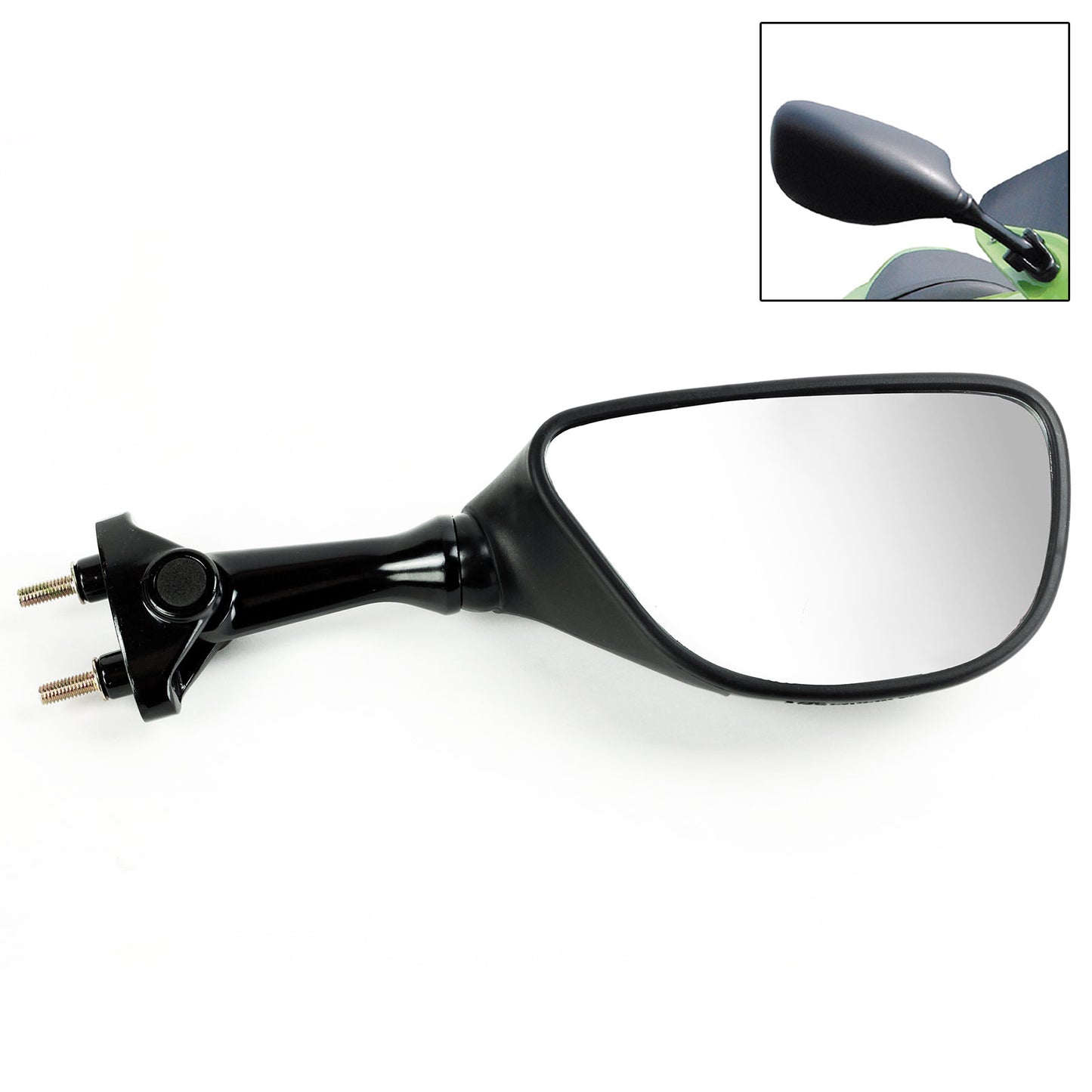 ZX6R ZX6RR 03-04 Right Hand Black Mirror