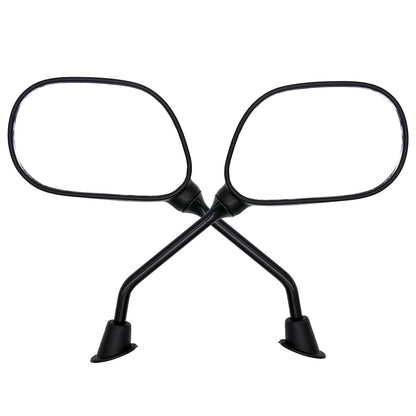 10mm Universal Black Mirrors Rectangular