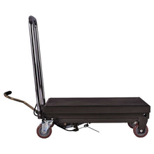 TP05001 Lift Table Red Hydraulic Lift Bed Table 1000lbs Capacity