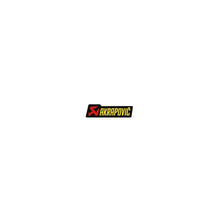 Akrapovic Titanium Can Sticker 70mm