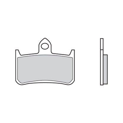 07HO28.07 Brembo CC Road Carbon Ceramic Brake Pads