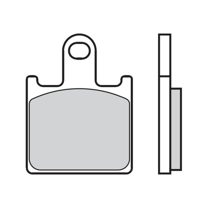 07KA28.RC Brembo RC Carbon Ceramic Front Brake Pads