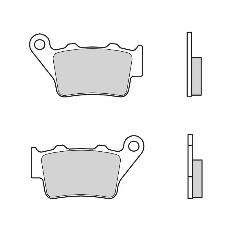 07BB02.SD Brembo SD Off Road Sintered Rear Brake Pads