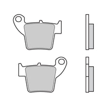 07HO48.SD Brembo SD Off Road Sintered Rear Brake Pads