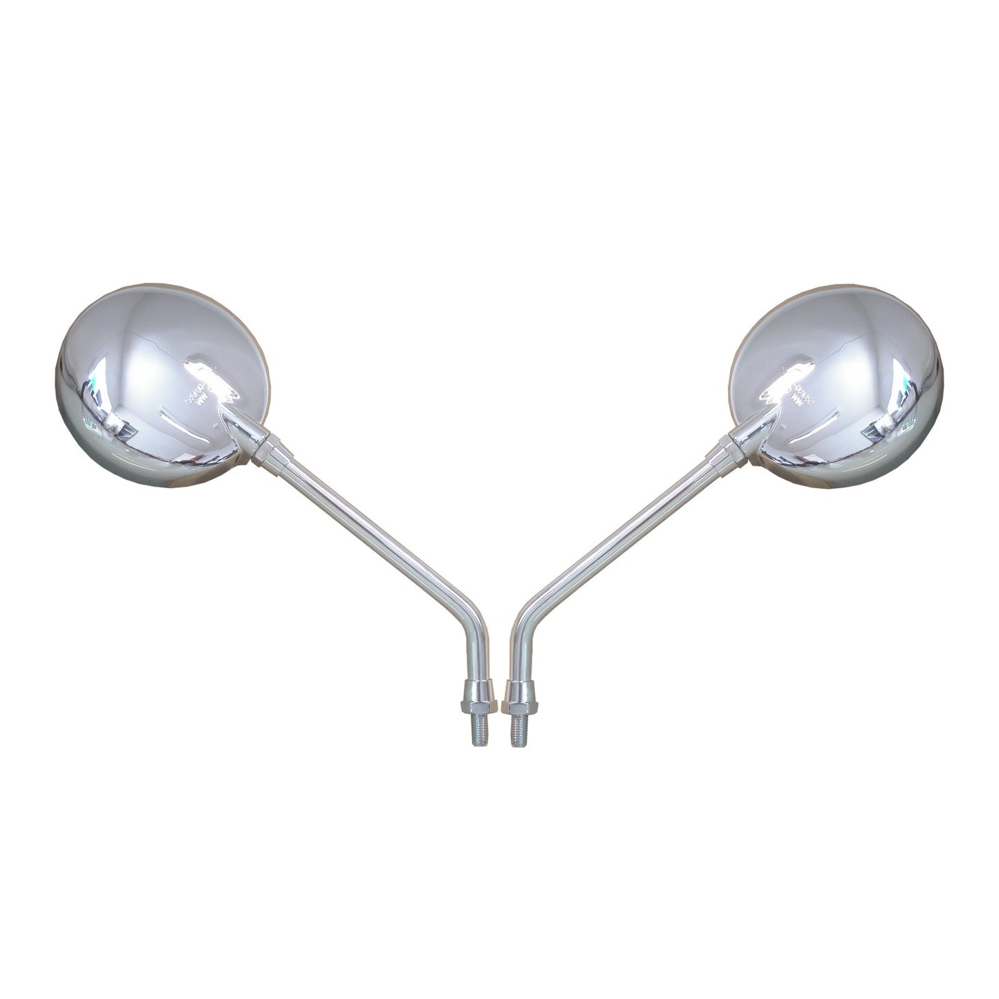 10mm Z Style 10mm Round Chrome Mirro