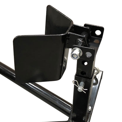 Black Motorcycle Wheel Chock