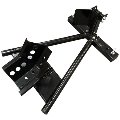 Black Motorcycle Wheel Chock