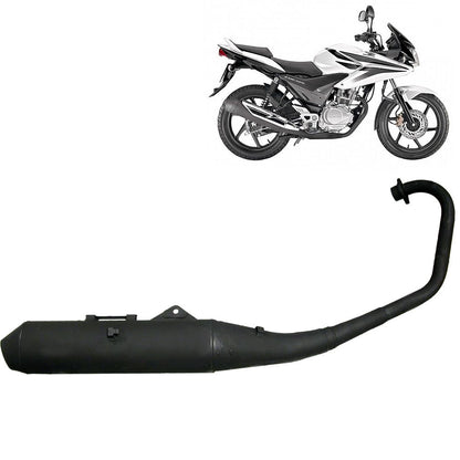 Honda CBF125 09-13 Standard Replica Full Exhaust System Black