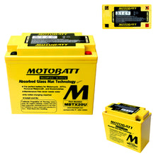 MBTX20U Motobatt Battery Yellow