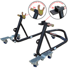 Tech7 Black Paddock Stand Mover