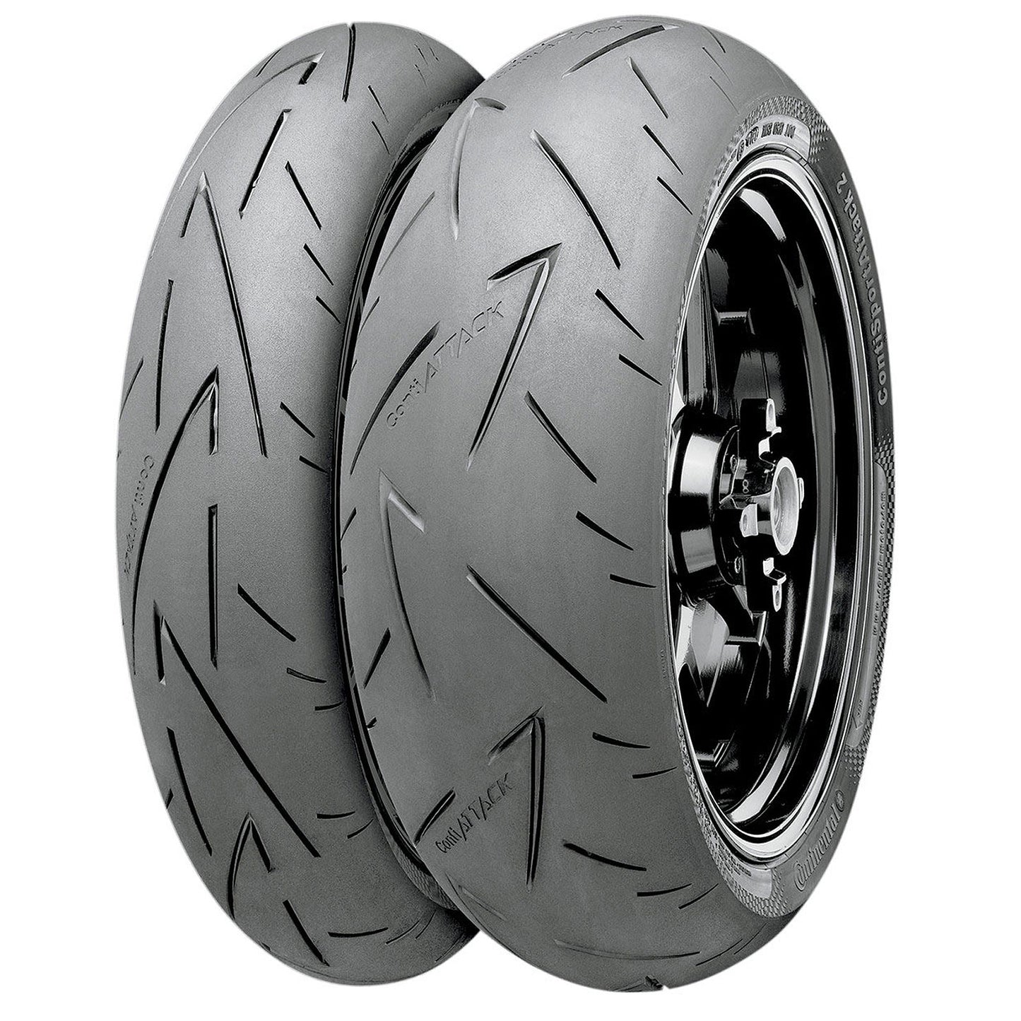 190/55ZR17 (75W) TL Conti Sport Attack 2 Rear Tyre