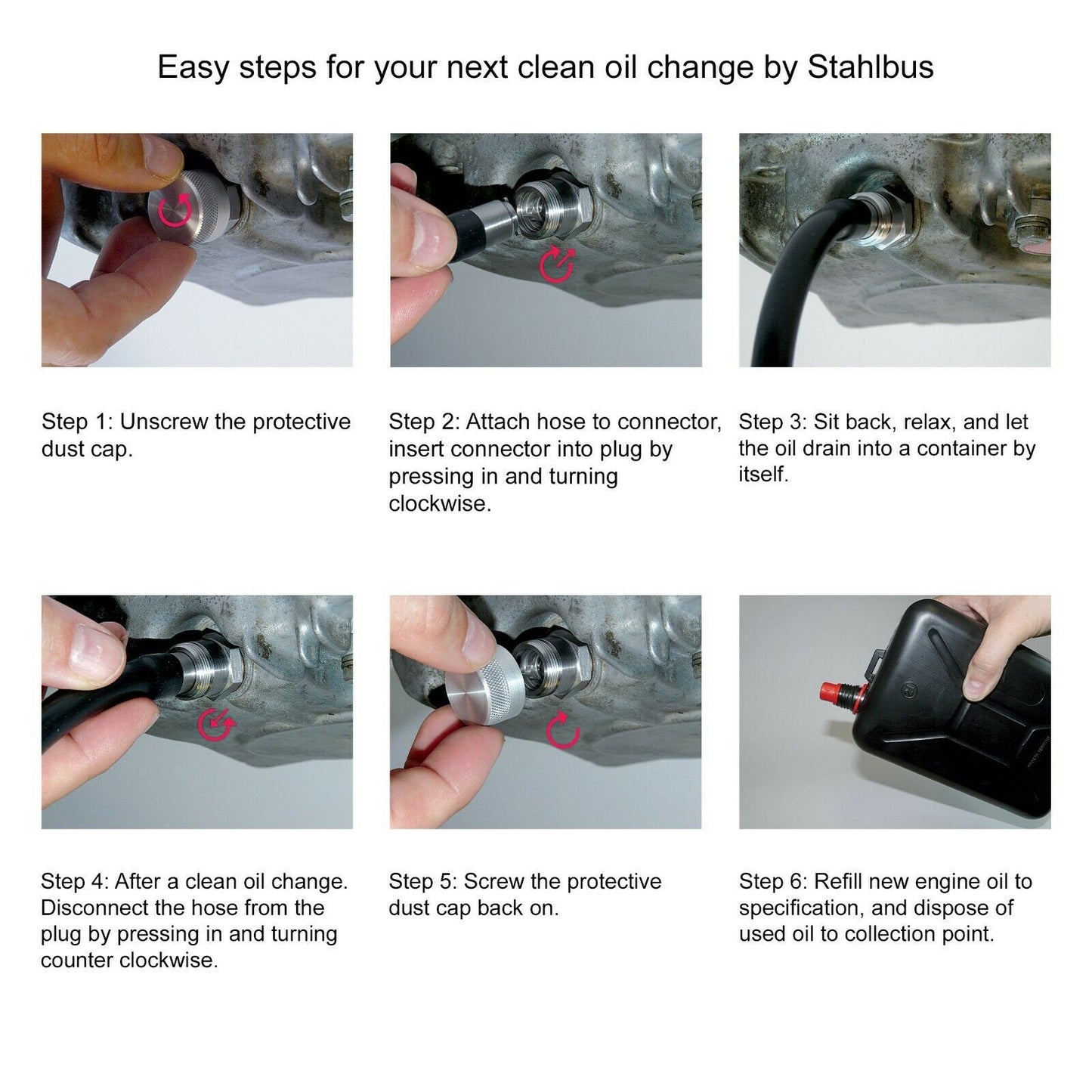 Stahlbus Oil Drain Valve M16x1.5