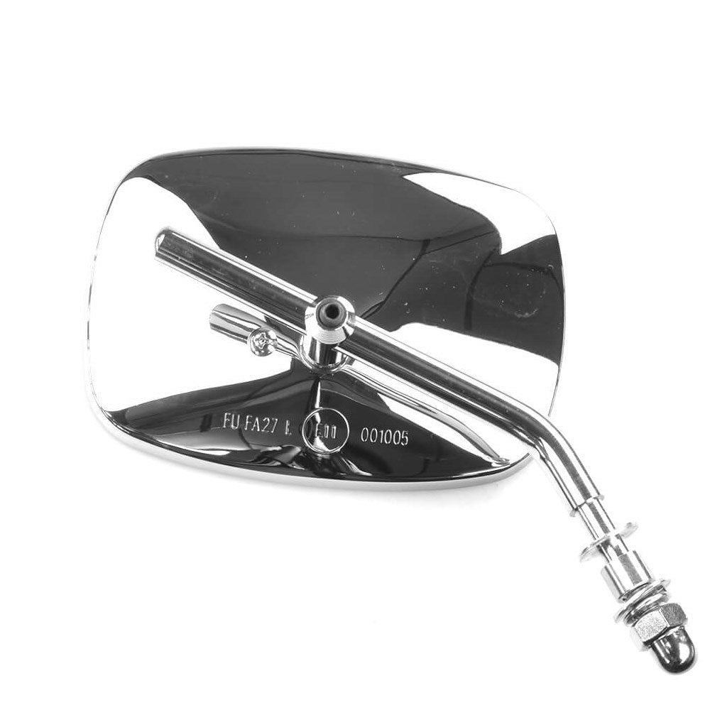 Harley Classic Chrome Rectangular Left or Right Mirror